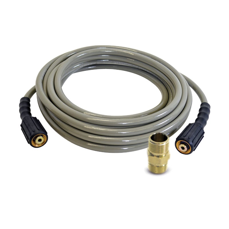 Simpson Cleaning 40224 Morflex Series 3300 PSI Pressure Washer Hose, Cold Water Use, Inner Diameter, Natural, 25-Feet (1/4 Inch) - Image 1